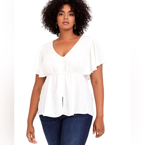 torrid Tops - Torrid sheer blouse